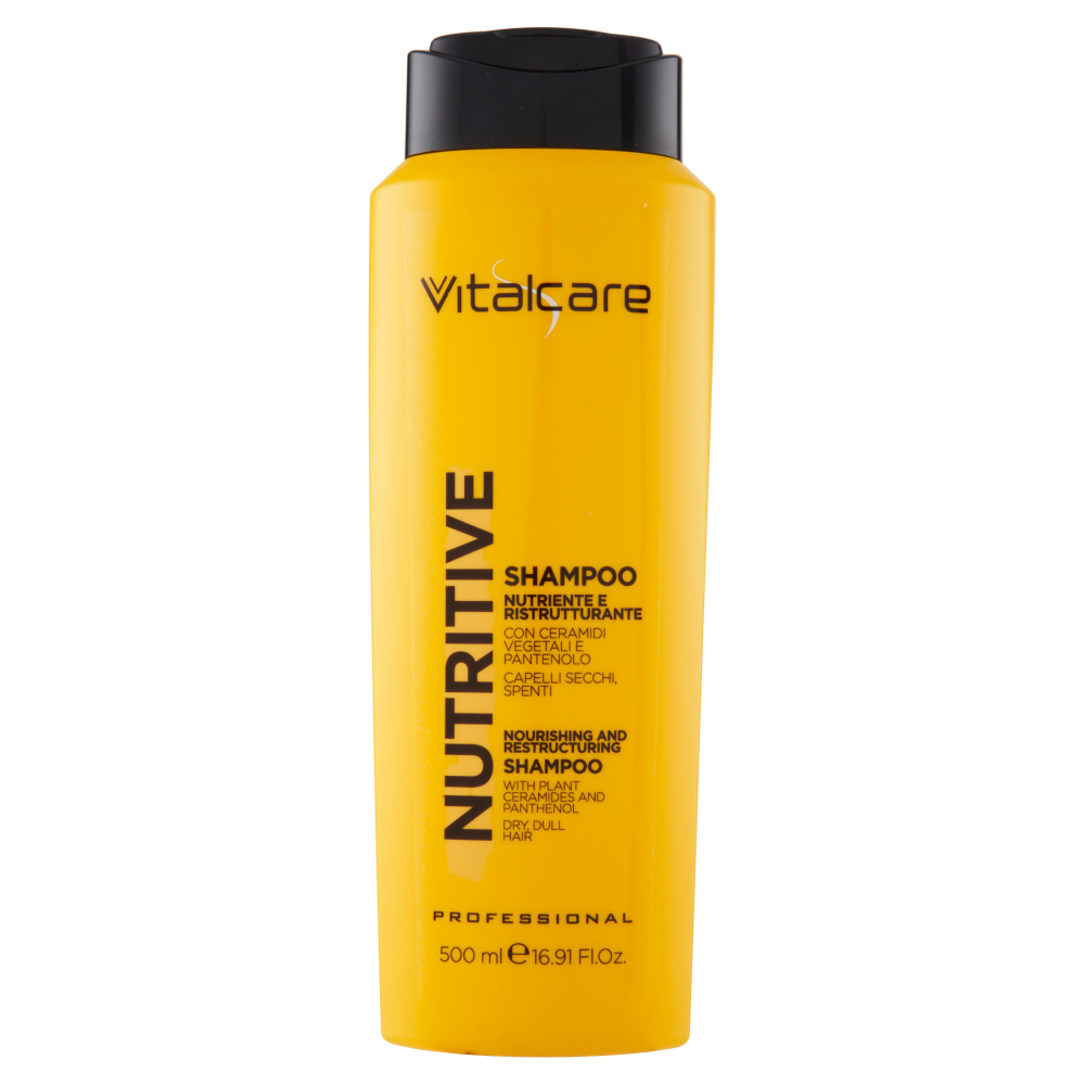 Vitalcare Professional Nutritive Shampoo Capelli Secchi e Sfibrati 500 ml, , large