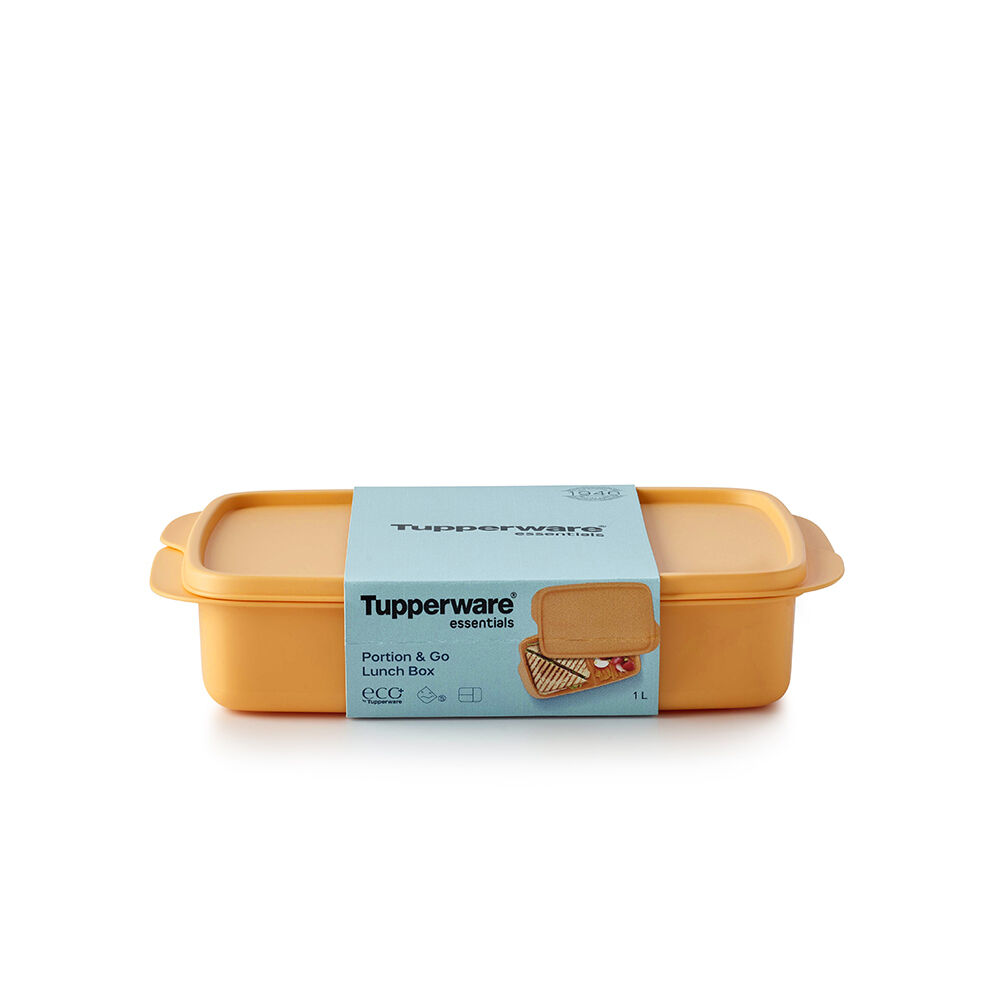 Tupperware ECO+ Portion & Go Lunch Box 1Litro, , large