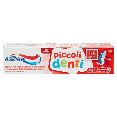Aquafresh Piccoli Denti Dentifricio Bambini 1-5 anni 50ml