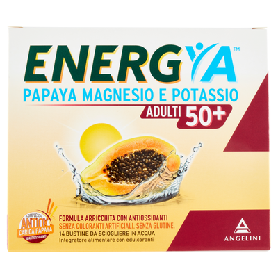 Energya Papaya Magnesio e Potassio Adulti 50+ 14 Buste