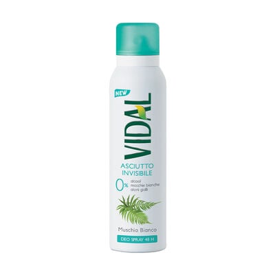Vidal Muschio Bianco Deodorante Spray 150 ml