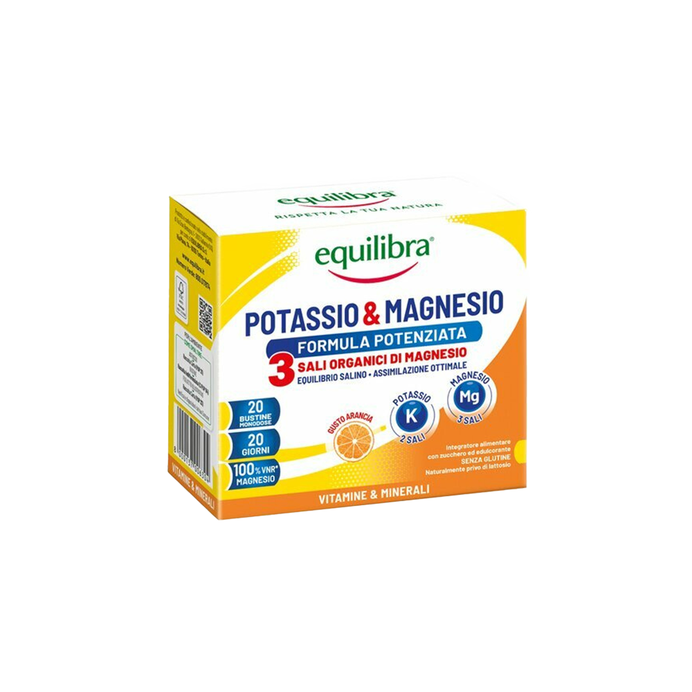 Equilibra Potassio e Magnesio 3 Sali 20 Bustine - -