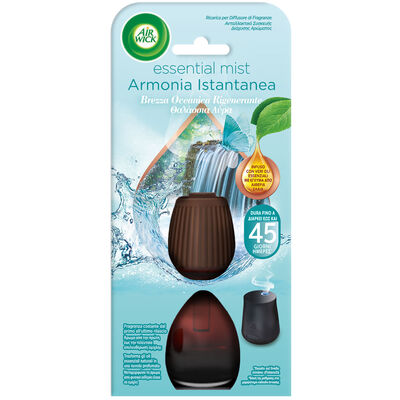 Air Wick Ricarica per Diffusore di Fragranze con Oli Essenziali Brezza Oceanica