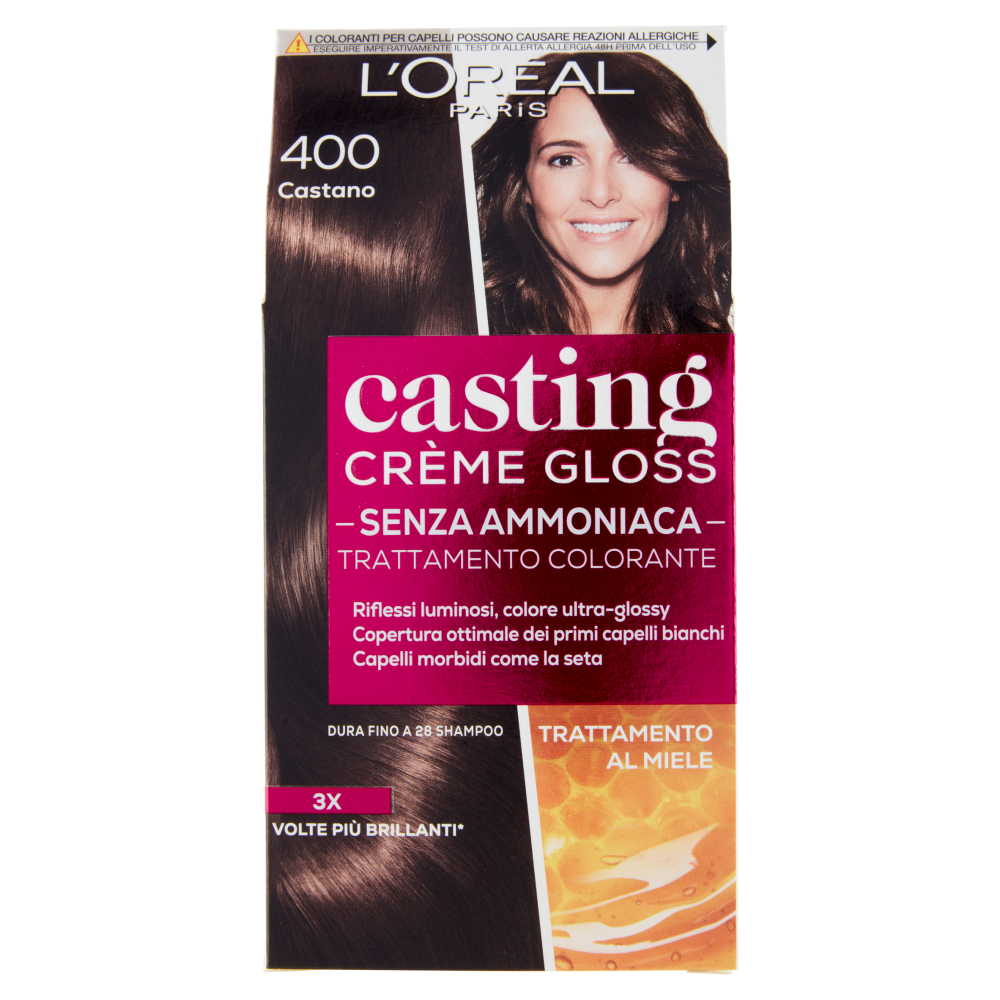 L'Oréal Paris Casting Crème Gloss Colorazione Permanente Castano N.400 - -