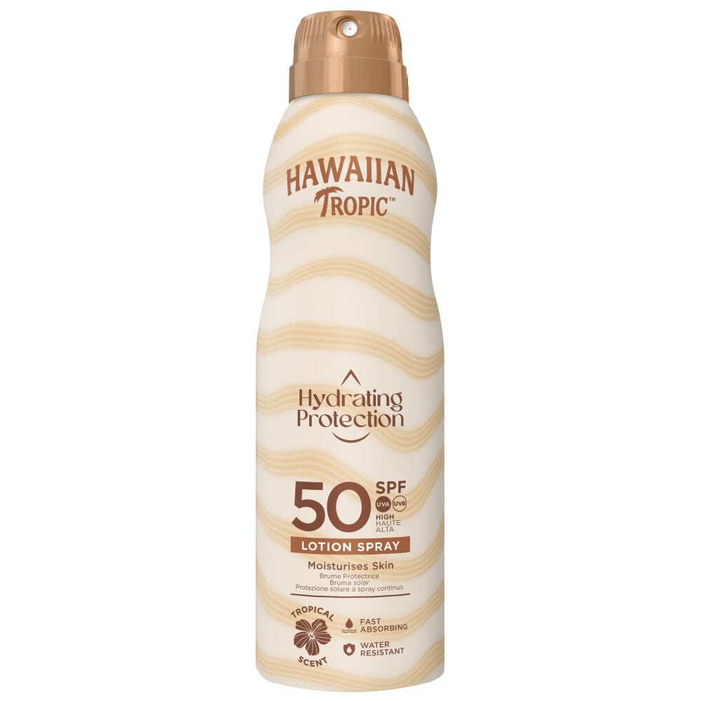 Hawaiian Tropic Hydrating Protection Spray SPF50 – 220 ml - -