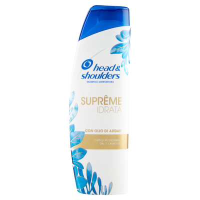 Head & Shoulders Antiforfora Shampoo Suprême Idrata Con Olii di Argan e Cocco 225ml