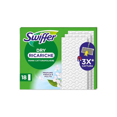 Swiffer Dry Ricambi 18 Panni	
