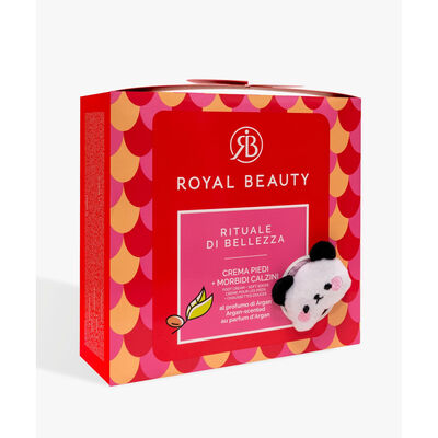 Royal Beauty AR Set Crema Piedi 100 ml + Calzini Idratanti, assortito