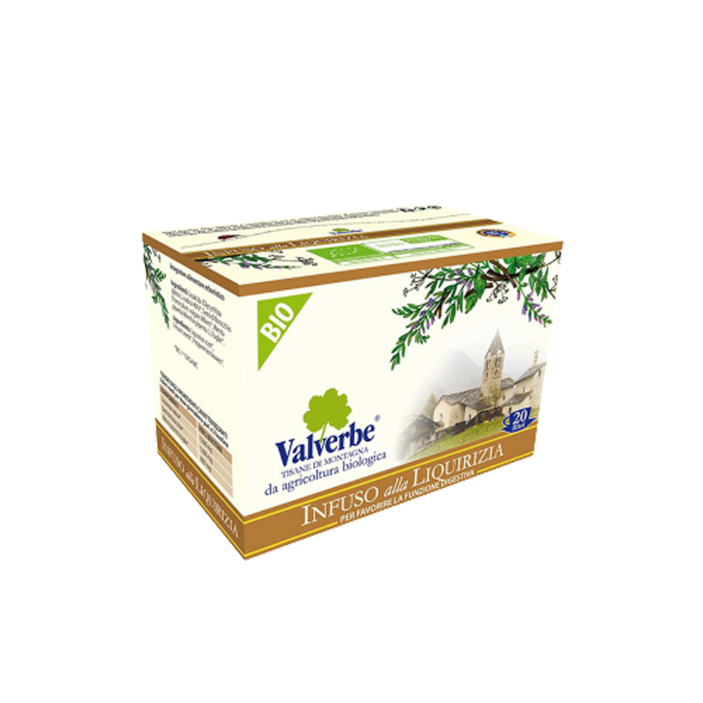 Valverbe Infuso alla Liquirizia 20 Filtri - -