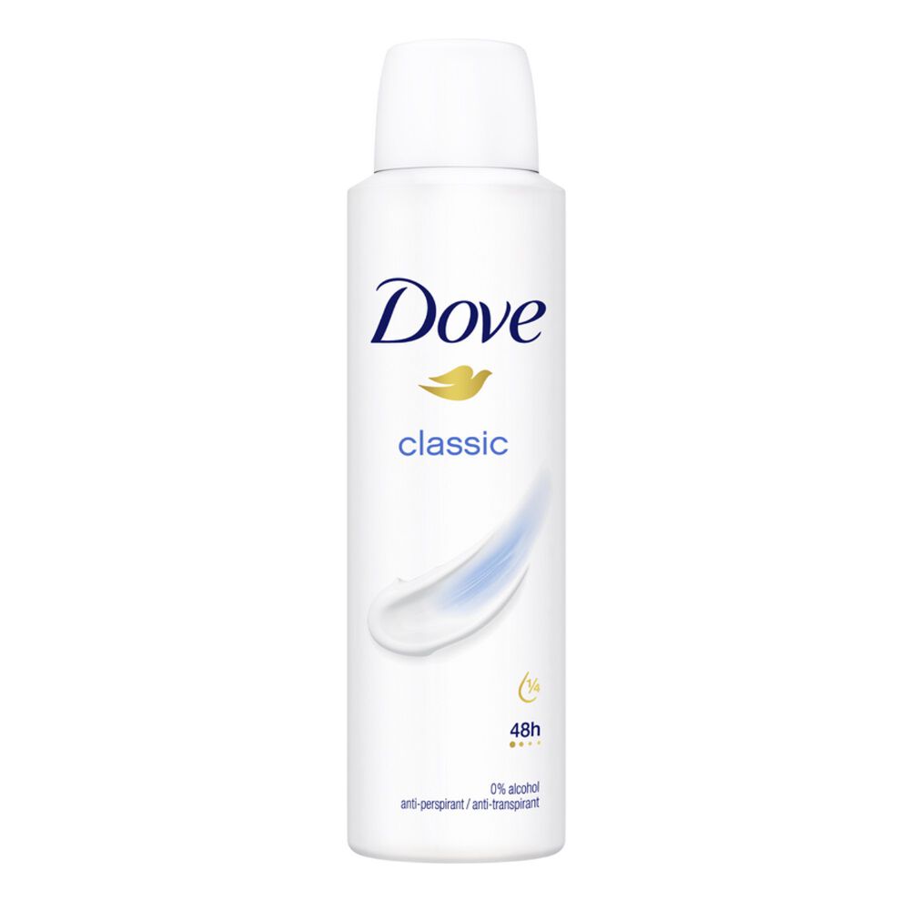 Dove Classic Deodorante Spray 150 ml, , large