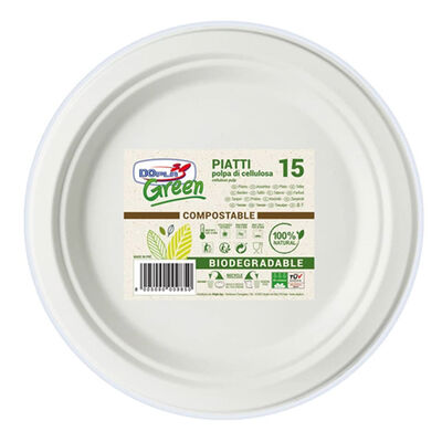Dopla Green Piatti Frutta &Oslash; 18 cm	