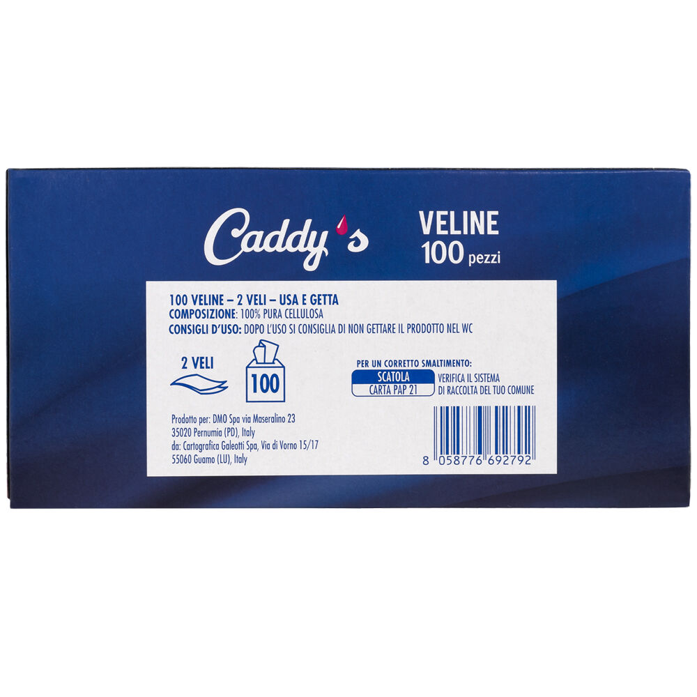 Caddy's Veline 100 Pezzi, , large