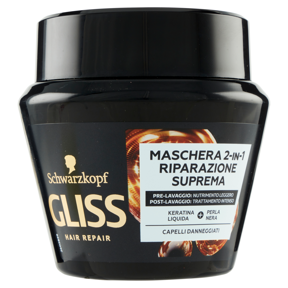 Gliss Hair Repair Riparazione Suprema Maschera 2-in-1 300 ml, , large