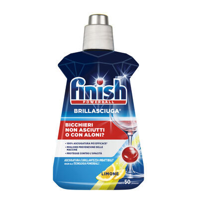 Finish Brillasciuga Lemon Brillantante Lavastoviglie 250 ml