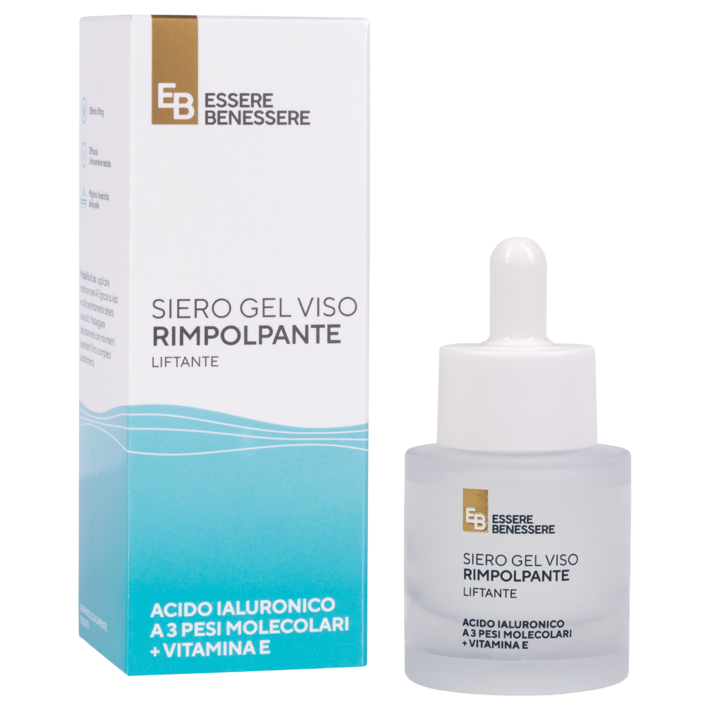 Essere Benessere Siero Gel Viso Rimpolpante Essere Benessere 30 ml, , large
