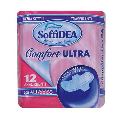 Soffidea Assorbenti Comfort Ultra Ali 12 Pezzi