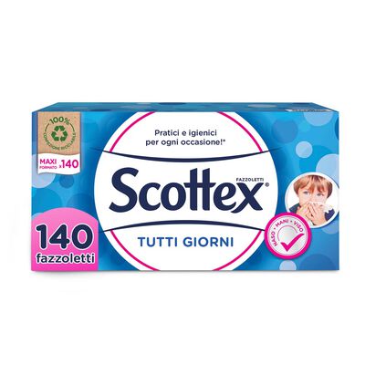 Scottex Tutti i Giorni Box Fazzoletti Box da 140 Fazzoletti