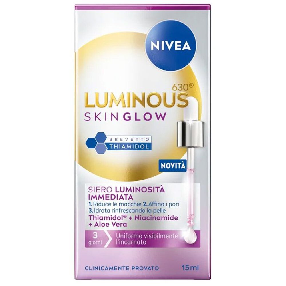 Nivea Luminous Skin Glow Siero Mini 15ml, , large