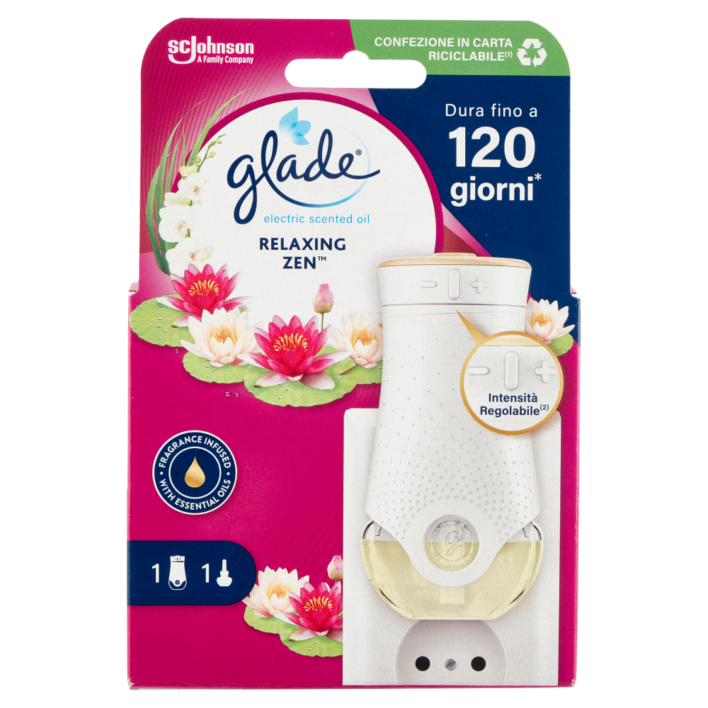 Glade Elettrico Base con Ricarica Relaxing Zen , , large