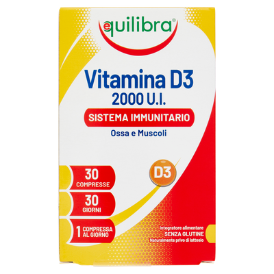 Equilibra Vitamina D3 30 Compresse