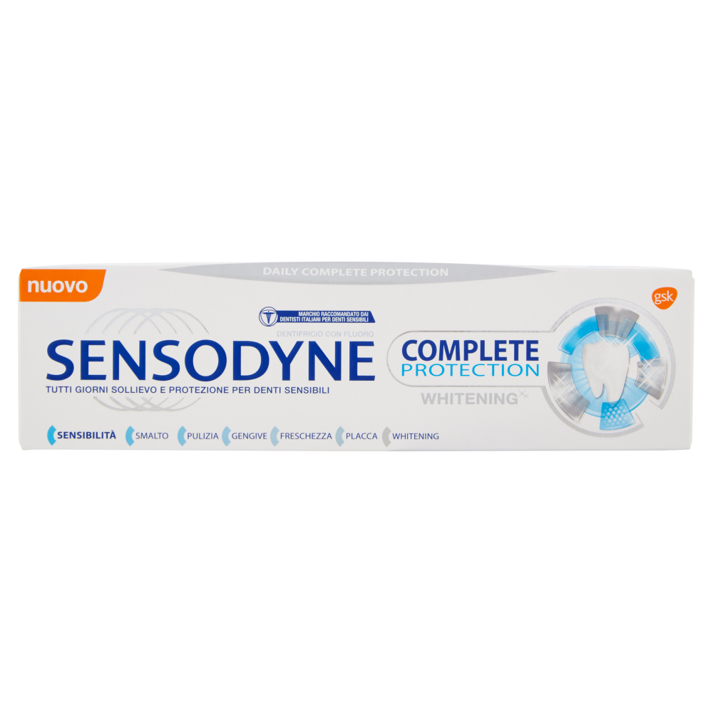 Sensodyne Dentifricio Complete Protection Whitening 75 ml, , large