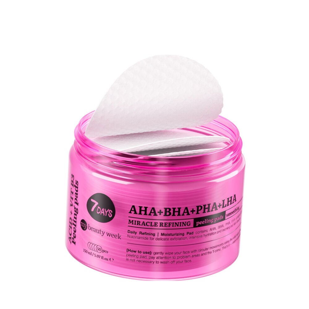 7Days Peeling Pad Viso Miracle Refining Double-Face, , large