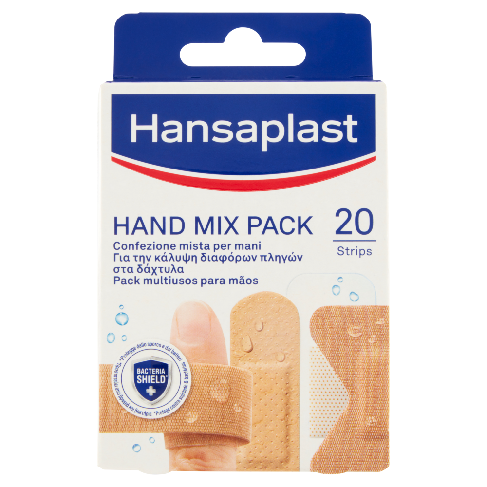 Hansaplast Cerotti Misti Mani/Dita Mix Pack 20 pezzi	, , large
