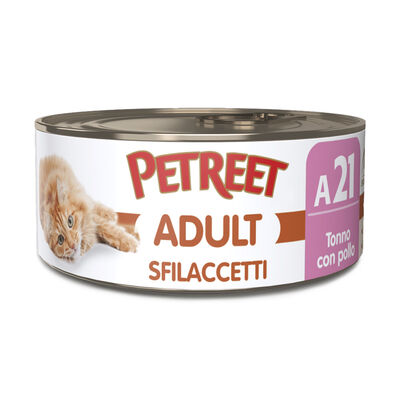 Petreet Sfilaccetti Tonno con Pollo 70 g