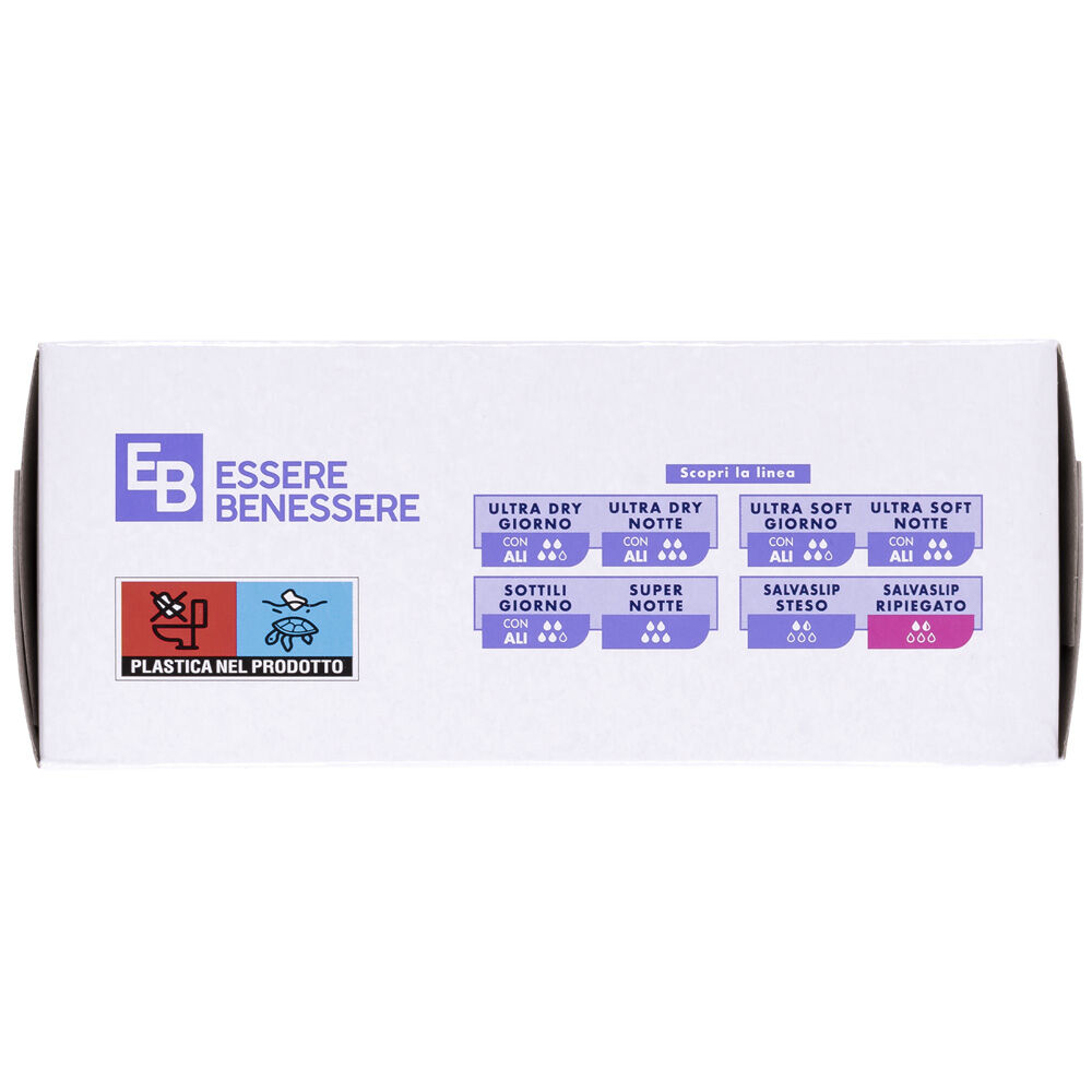 Essere Benessere Salvaslip Ripiegato 40 Pezzi, , large