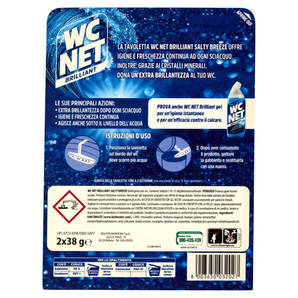 WC Net Brilliant Salty Breeze 2 pezzi, , large