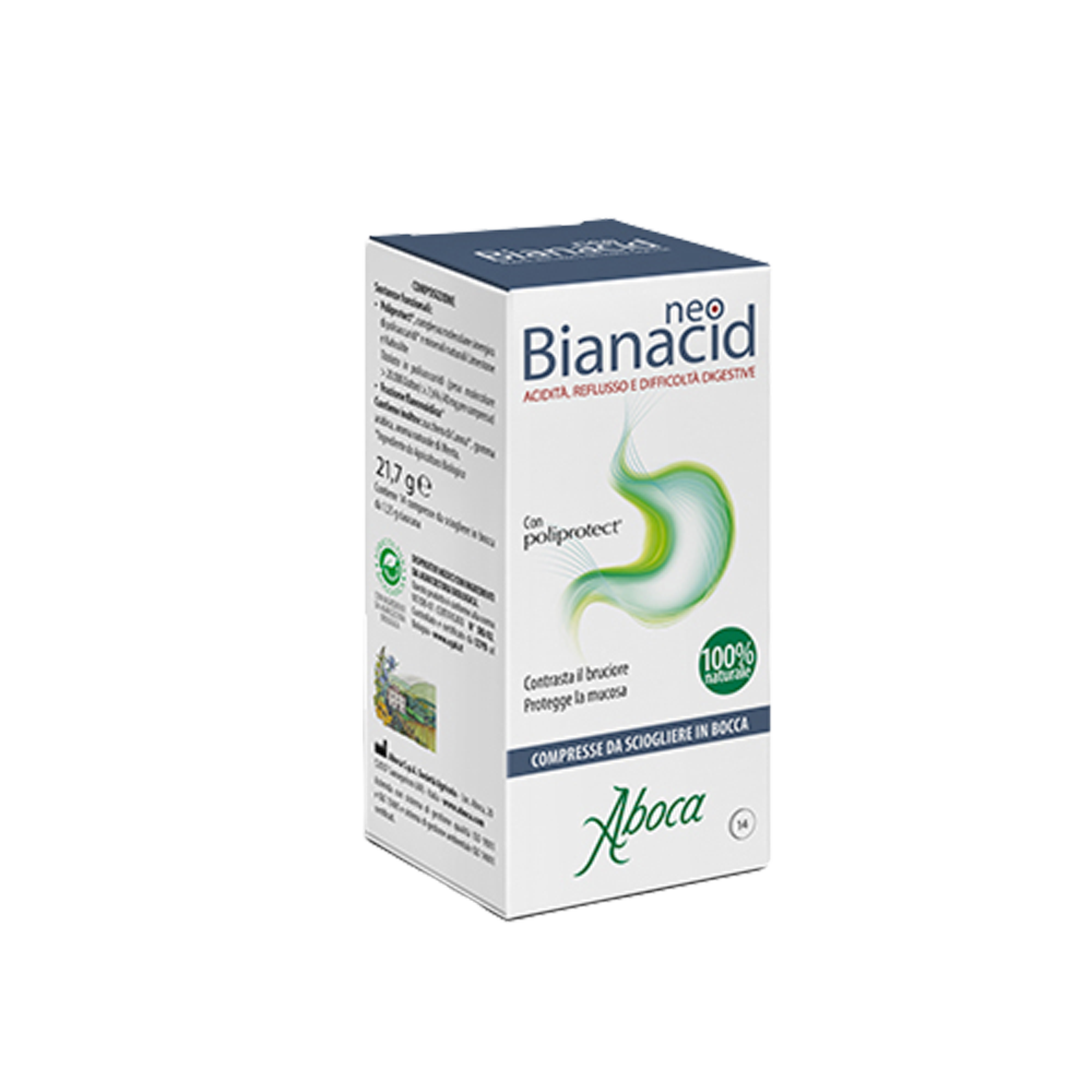 Aboca Neo Bianacid 14 Compresse Masticabili - -