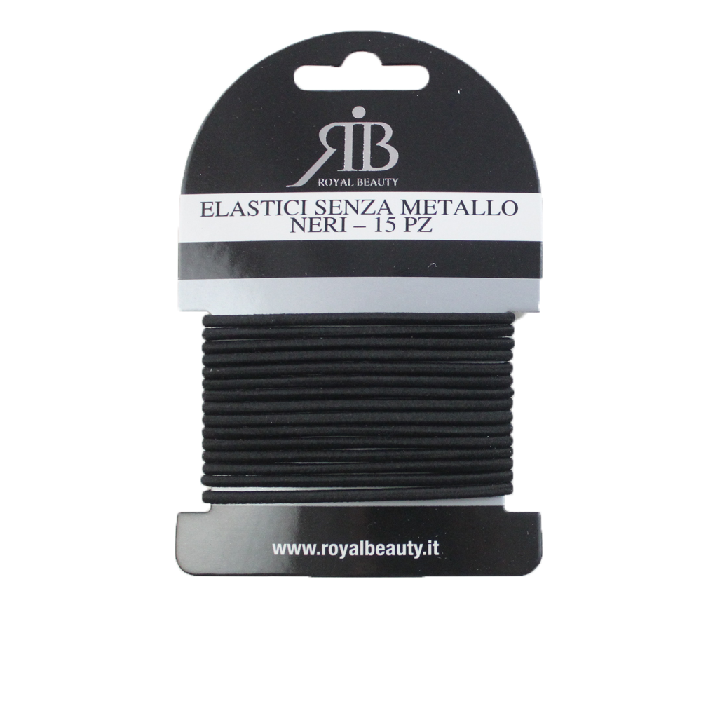 Royal Beauty Elastici Capelli Grigio 15 Pz, , large