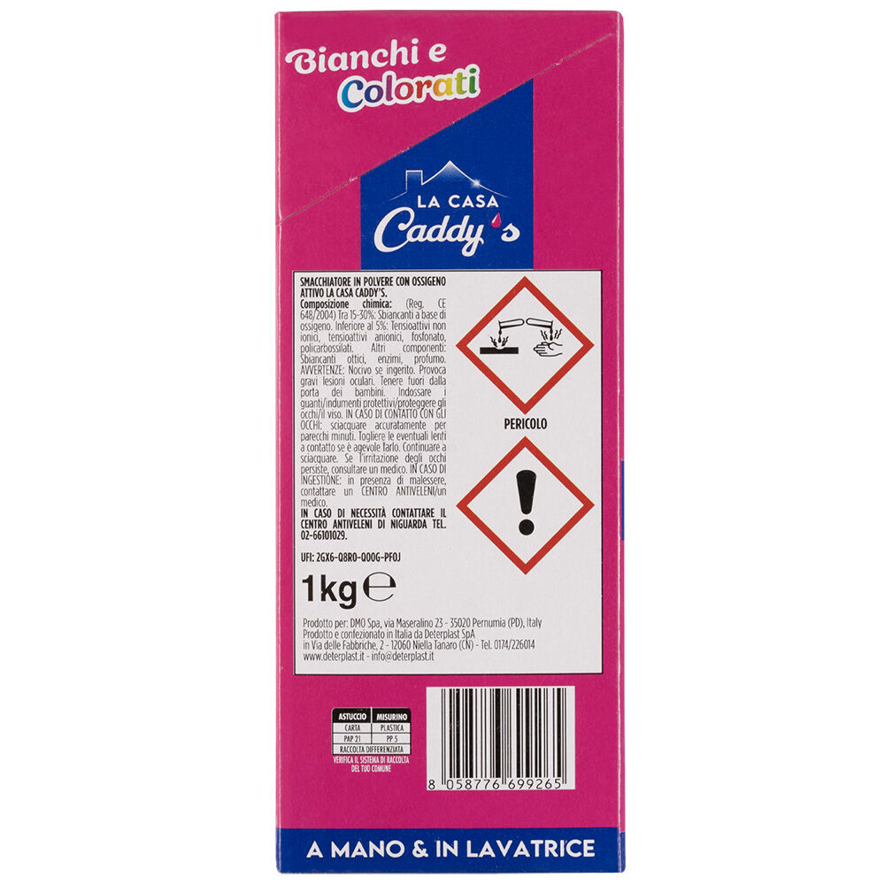 Caddy's Smacchiatore in Polvere all'Ossigeno Attivo 1 Kg, , large
