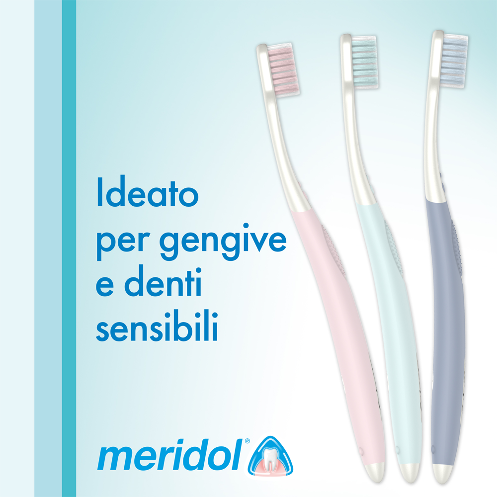 Meridol Spazzolino Protezione Completa Gengive Morbido, , large