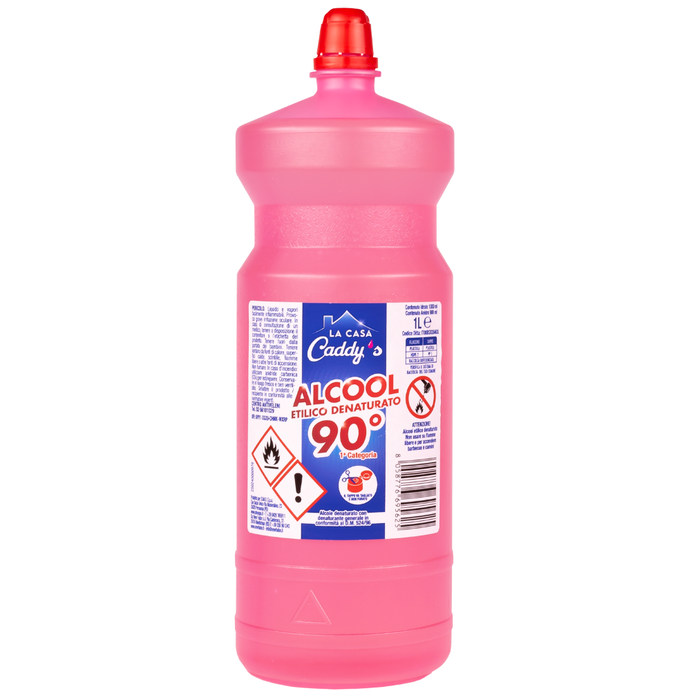Caddy's Alcool Etilico Denaturato 1000ml - -