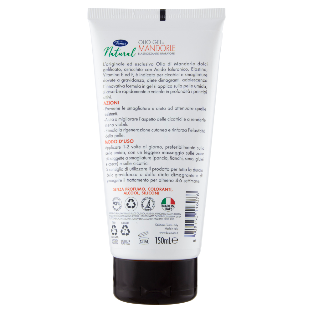 Venus Natural Olio Gel di Mandorle 150 ml, , large
