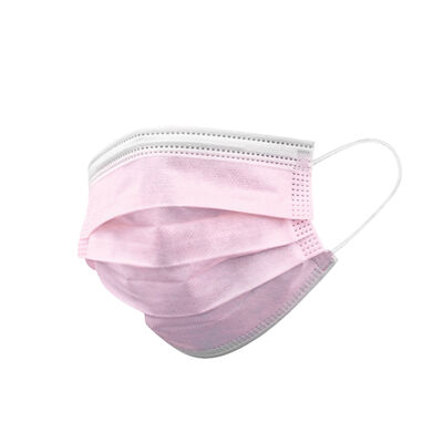 DoctorMask Mascherine Chirugiche Rosa 10 Pezzi