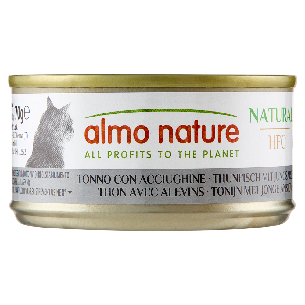 Almo Nature HFC Natural Tonno con Acciughine 70 g - - - Immagine 1