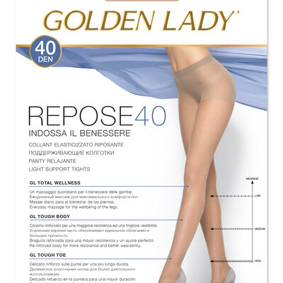 Golden Lady Repose 40 Denari VIsone Taglia 4
