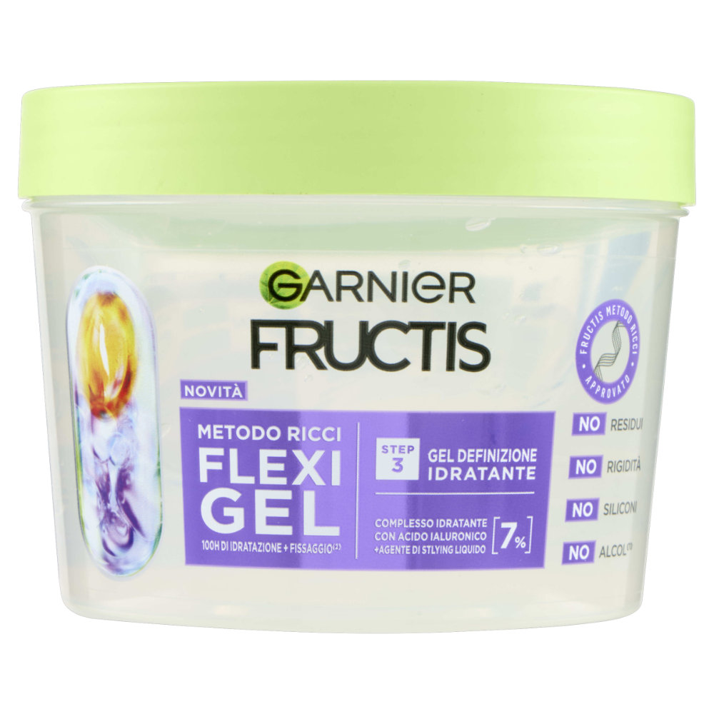 Garnier Fructis Metodo Ricci Flexi Gel Step 3 Gel Definizione Idratante 370 ml, , large