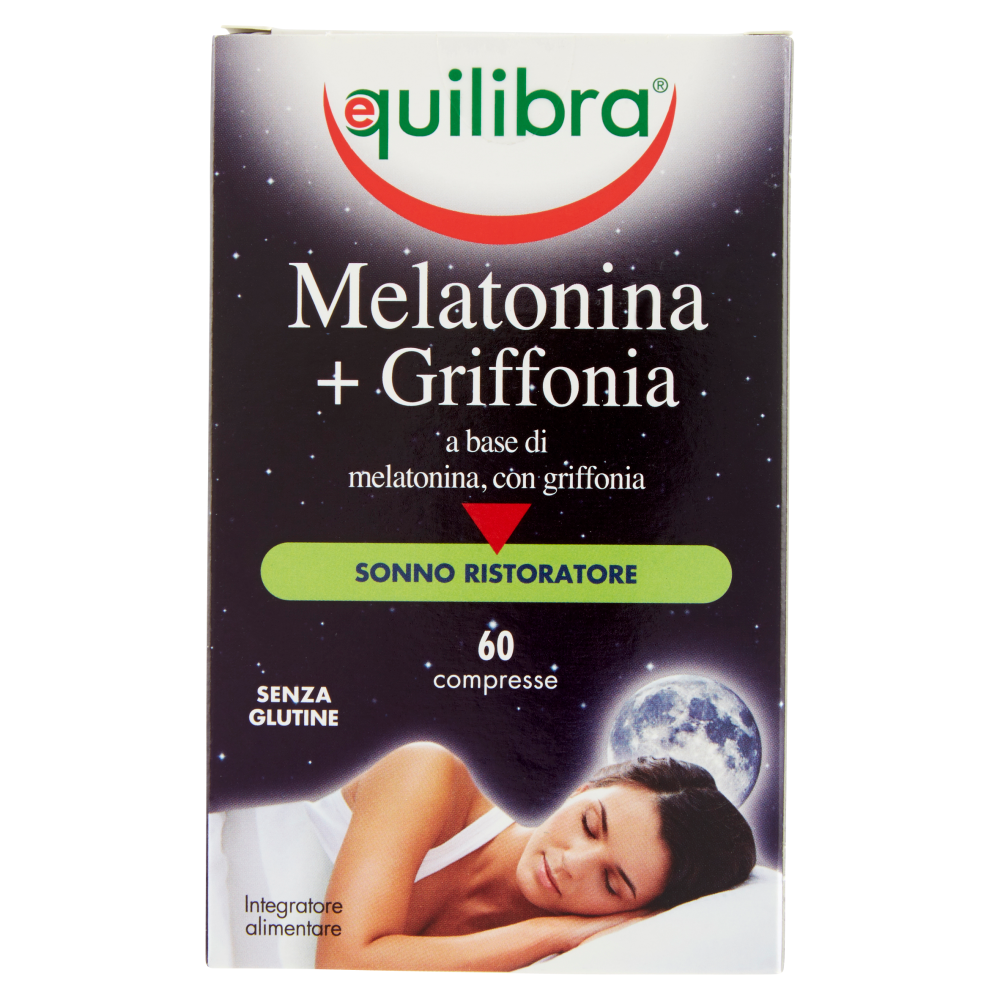 Equilibra Melatonina + Griffonia 60 Compresse, , large