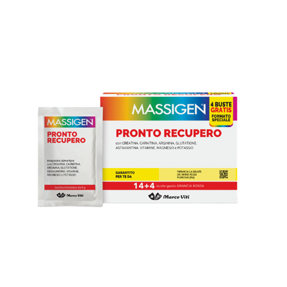 Massigen Pronto Recupero 14+4 Bustine - -