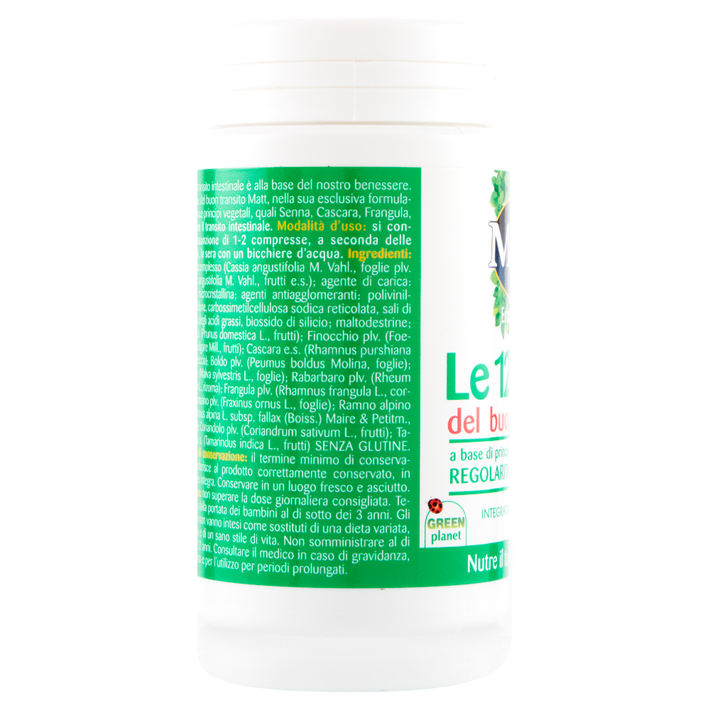 Matt Erbosisteria Le 12 Erbe del Buon Transito 100 Compresse, , large