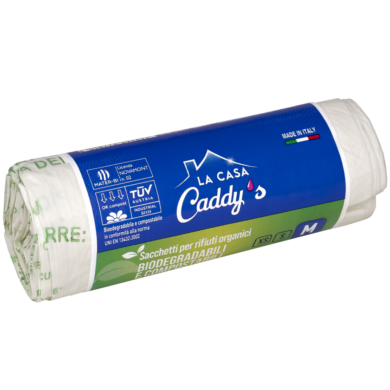 Caddy's Sacchetti Per Rifiuti Organici M 50x68 10 Pezzi - -