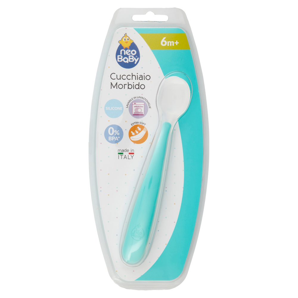 Neo Baby Cucchiaio Morbido 6m+ Verde, , large