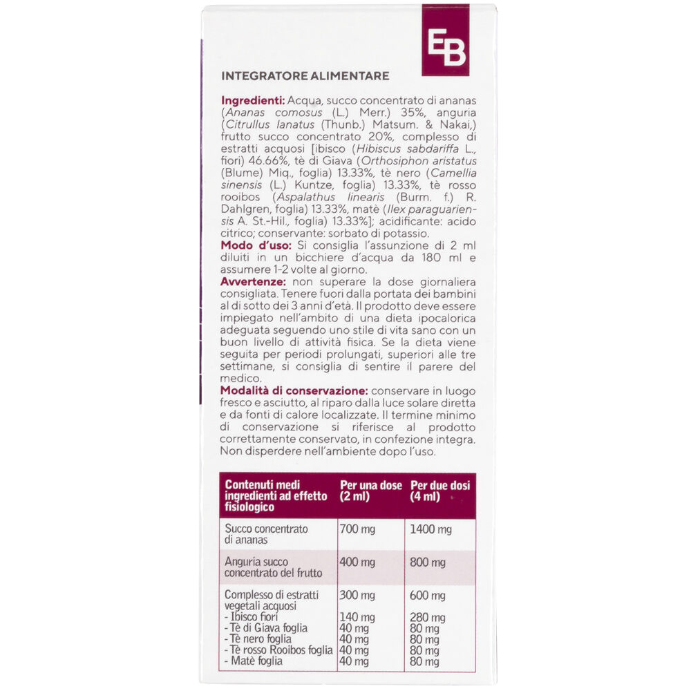 Essere Benessere Integratore Slim Silhouette 50ml, , large