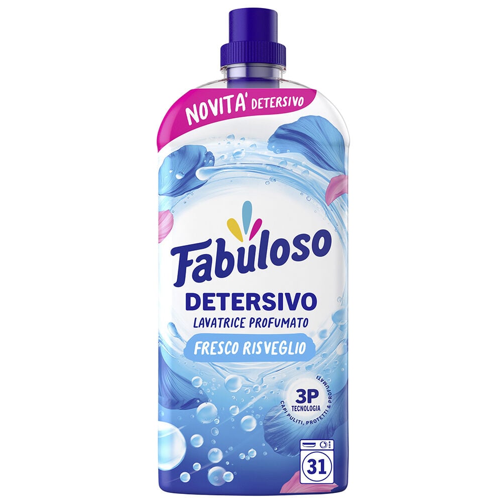 Fabuloso Detersivo Lavatrice Liquido Fresco Mattino 31 Lavaggi, , large
