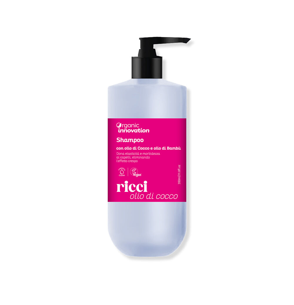 Organic Innovation Shampoo con Olio di Cocco e Olio di Bambù - -
