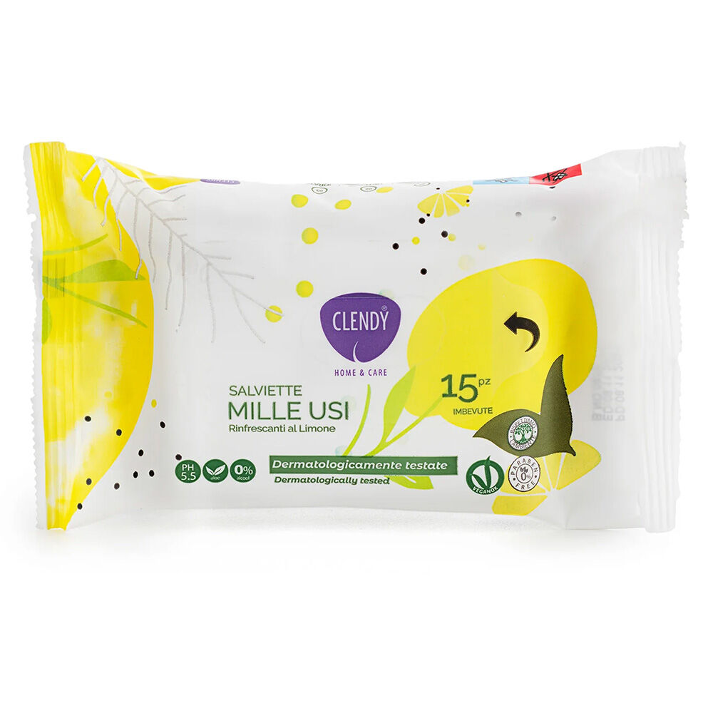 Clendy Salviette Imbevute Milleusi 15pz  , , large
