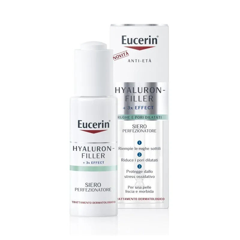 Eucerin Hyaluron Filler 3X Effect Siero Antirughe Concentrato 30ml - -